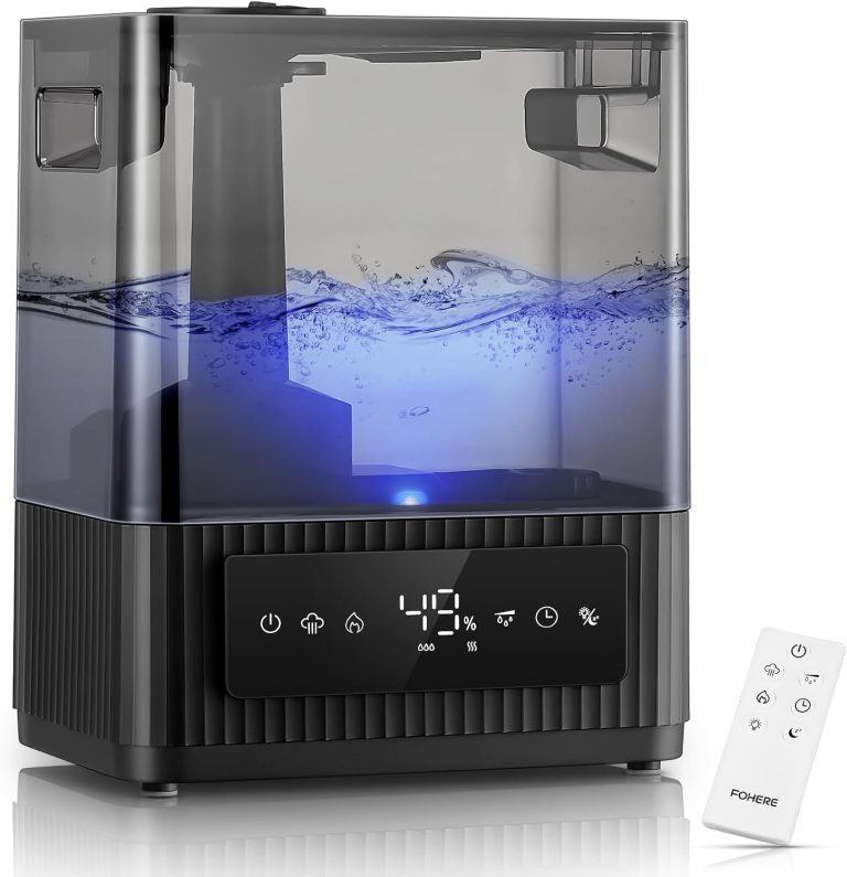 FOHERE HU-500 6L Humidificateur à brume froide et chaude